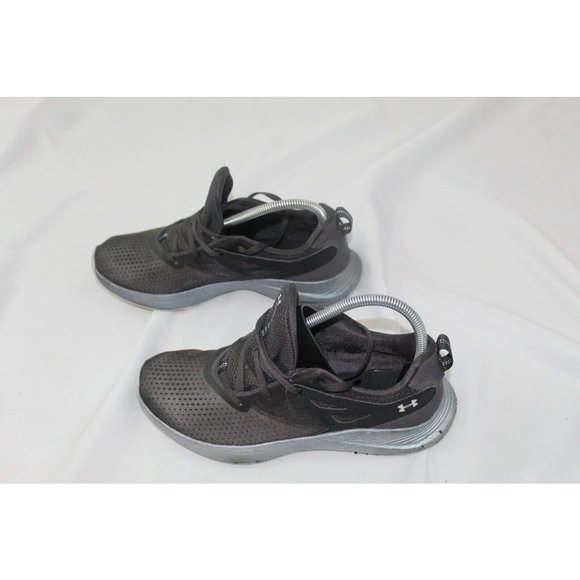 Under Armour Womens Charged Breathe Lace Black Running Shoes Size 8.5 - Picture 3 of 6